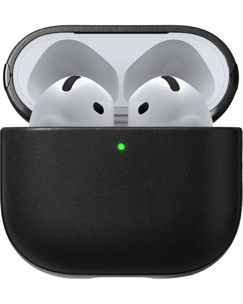 Чохол Nomad Modern Leather Black для Airpods 4th Gen (NM014582858)